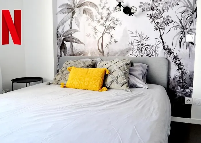 Studio Cosy Bordeaux - Parking Prive - Netflix - Tram A